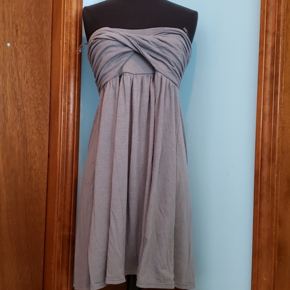 Derek Heart Dresses & Skirts - Short grey strapless dress!